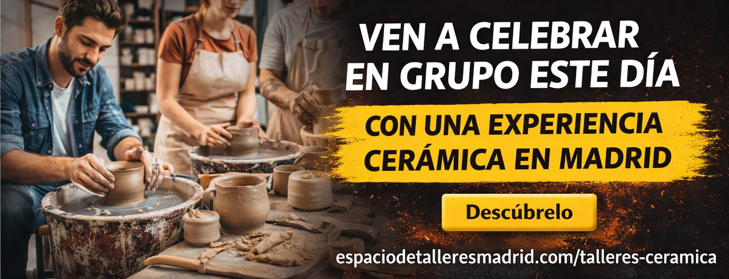 Ceramics workshop in Madrid